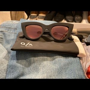 Quay Australia cat eye sunglasses.